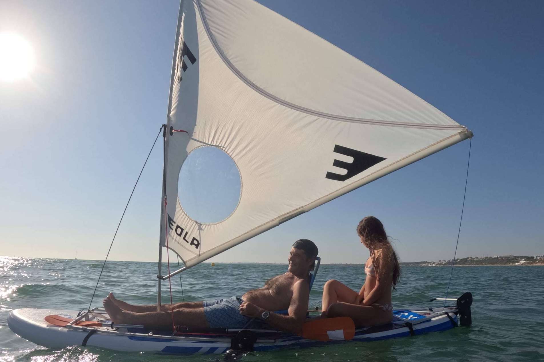 El sistema EOLA ofrece una experiencia mejorada a la hora de practicar winpaddle y windkayak