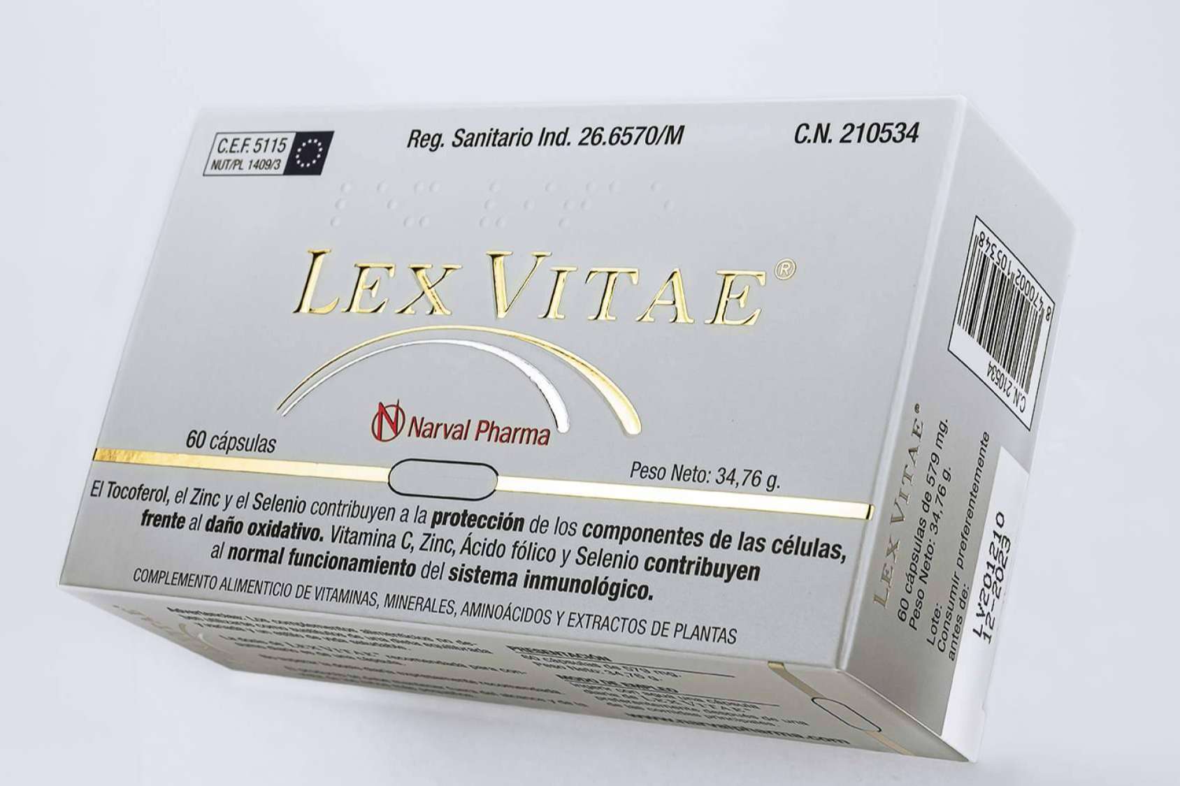 Lex Vitae, una fórmula antioxidante en cápsulas para rejuvenecer la piel