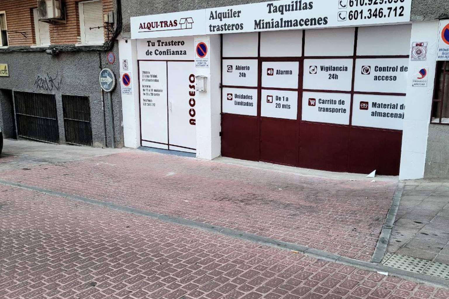 Flexibilidad y seguridad en alquiler de trasteros en Alcobendas, Alquitras
