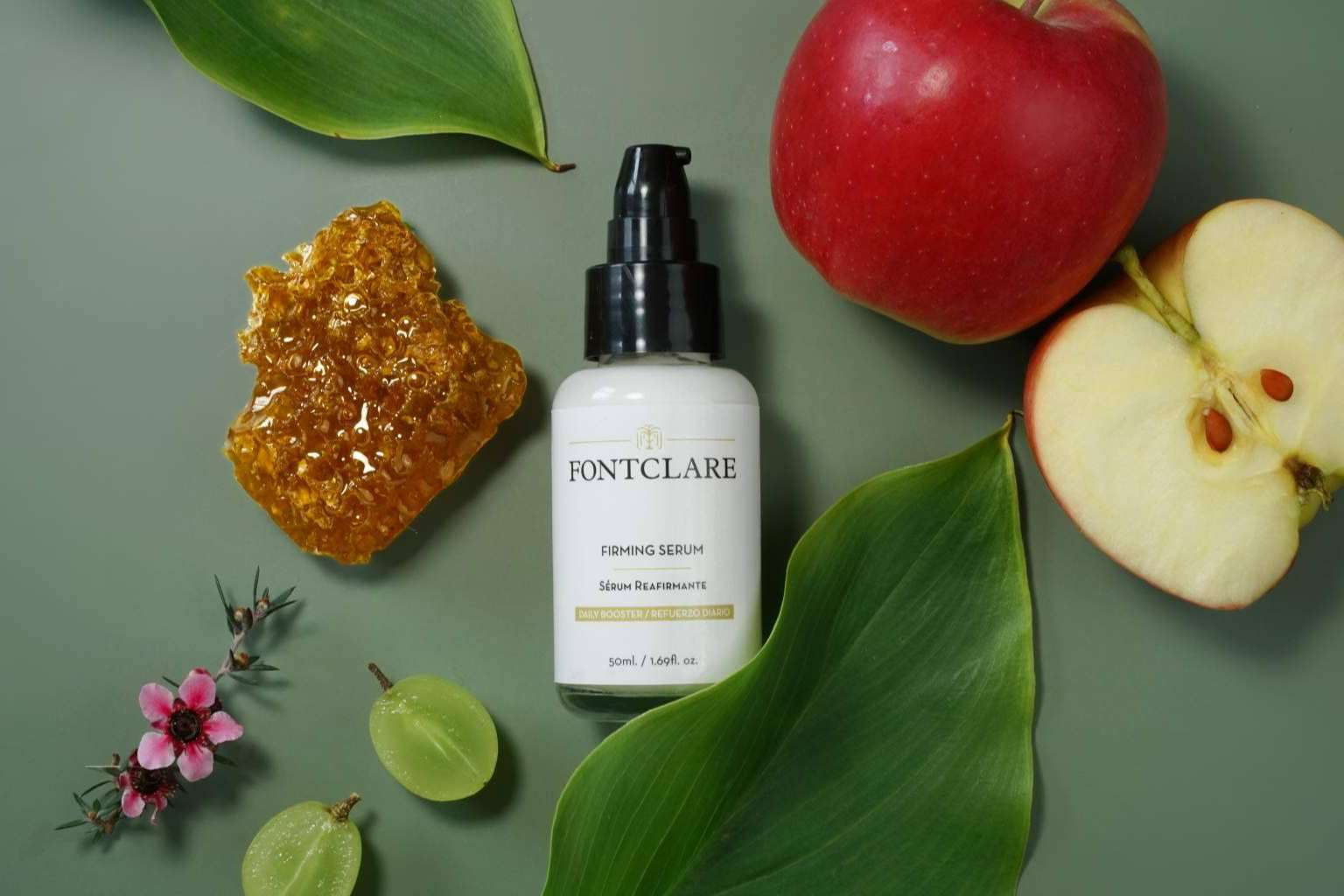 Fontclare emplea ingredientes premium en la fabricación de cosméticos minimalistas
