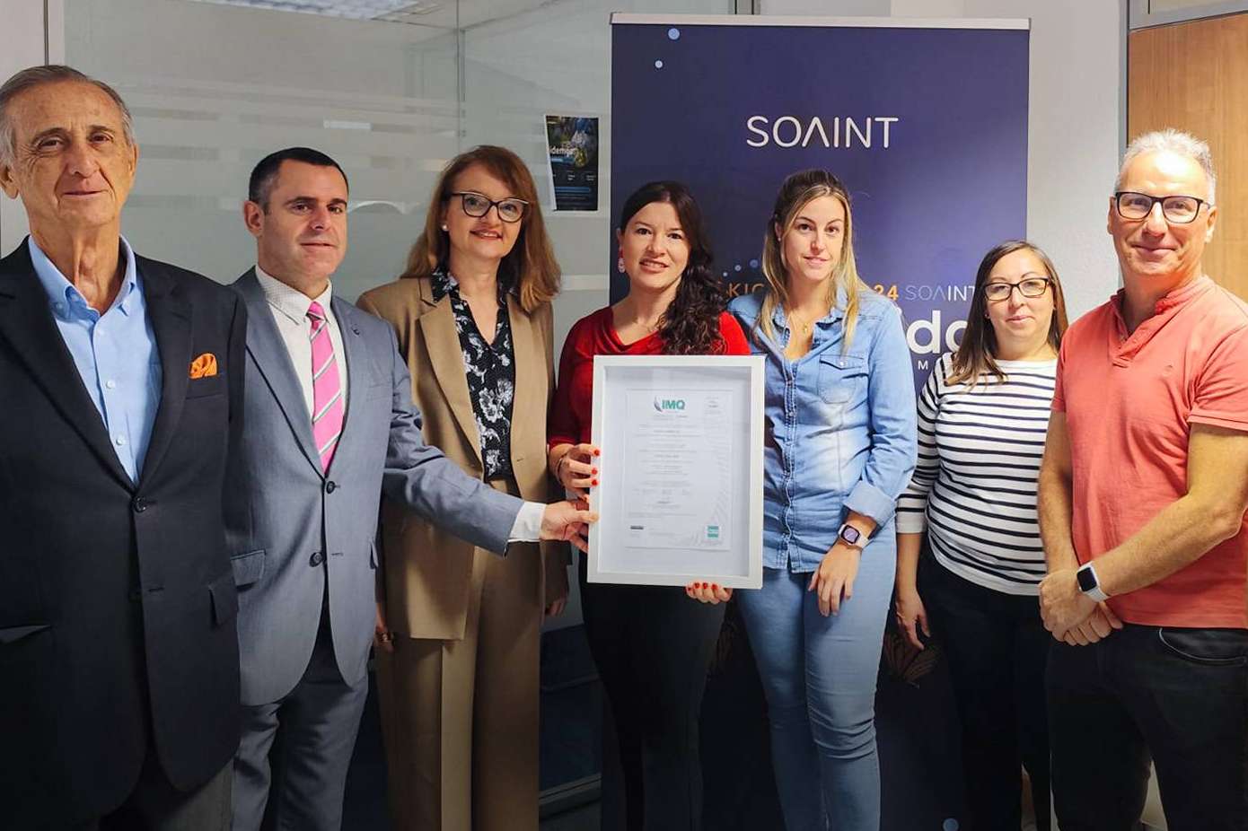 SOAINT logra la Certificación ISO 27001 en Seguridad de la Información, reafirmando su compromiso en 2024