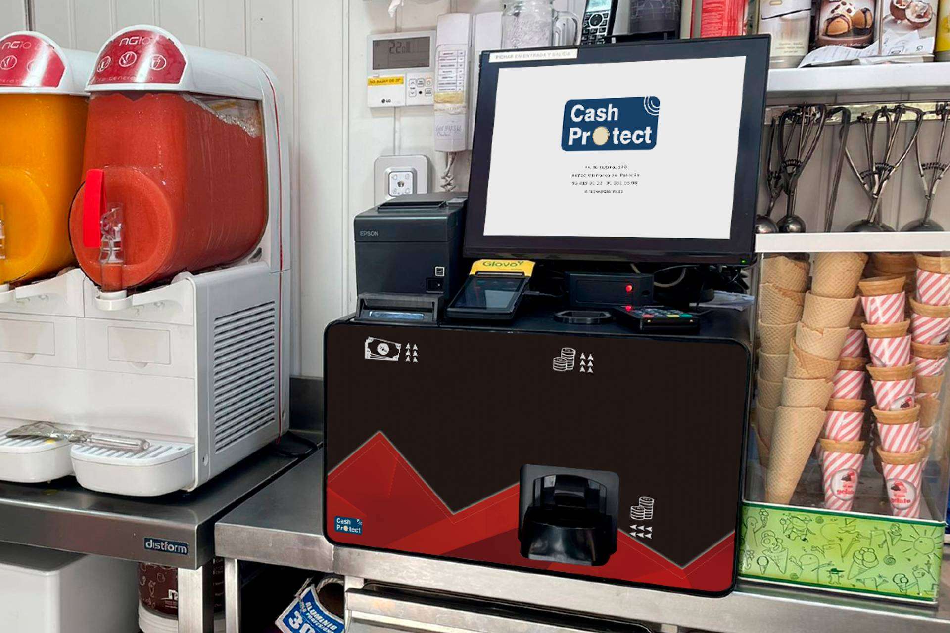 CashProtect, la máquina de cobro automatico para bares y restaurantes