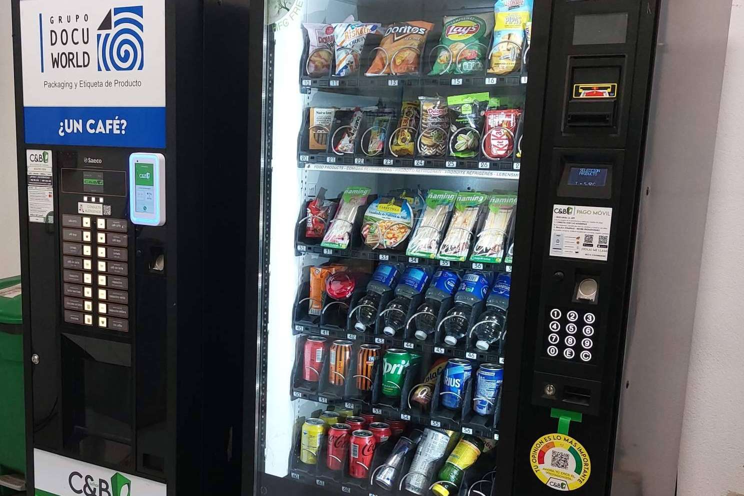 C&B Señor, vending eficiente y personalizado al servicio de Madrid