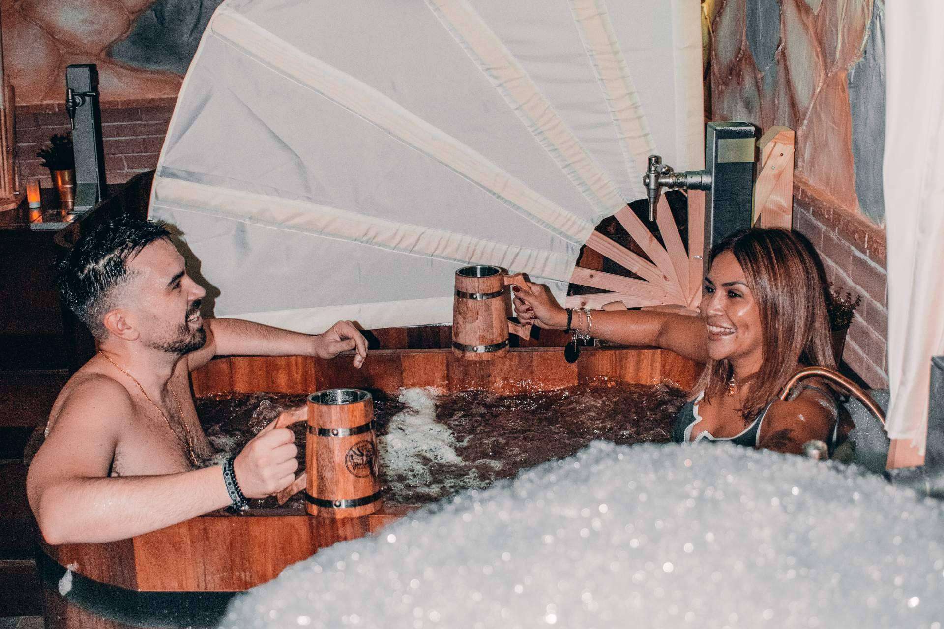 Beer Spa, el regalo perfecto para parejas este San Valentín
