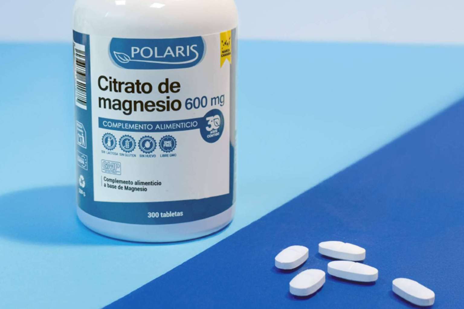 Nuevo formato de 300 comprimidos para el Citrato de Magnesio de Polaris Fórmula