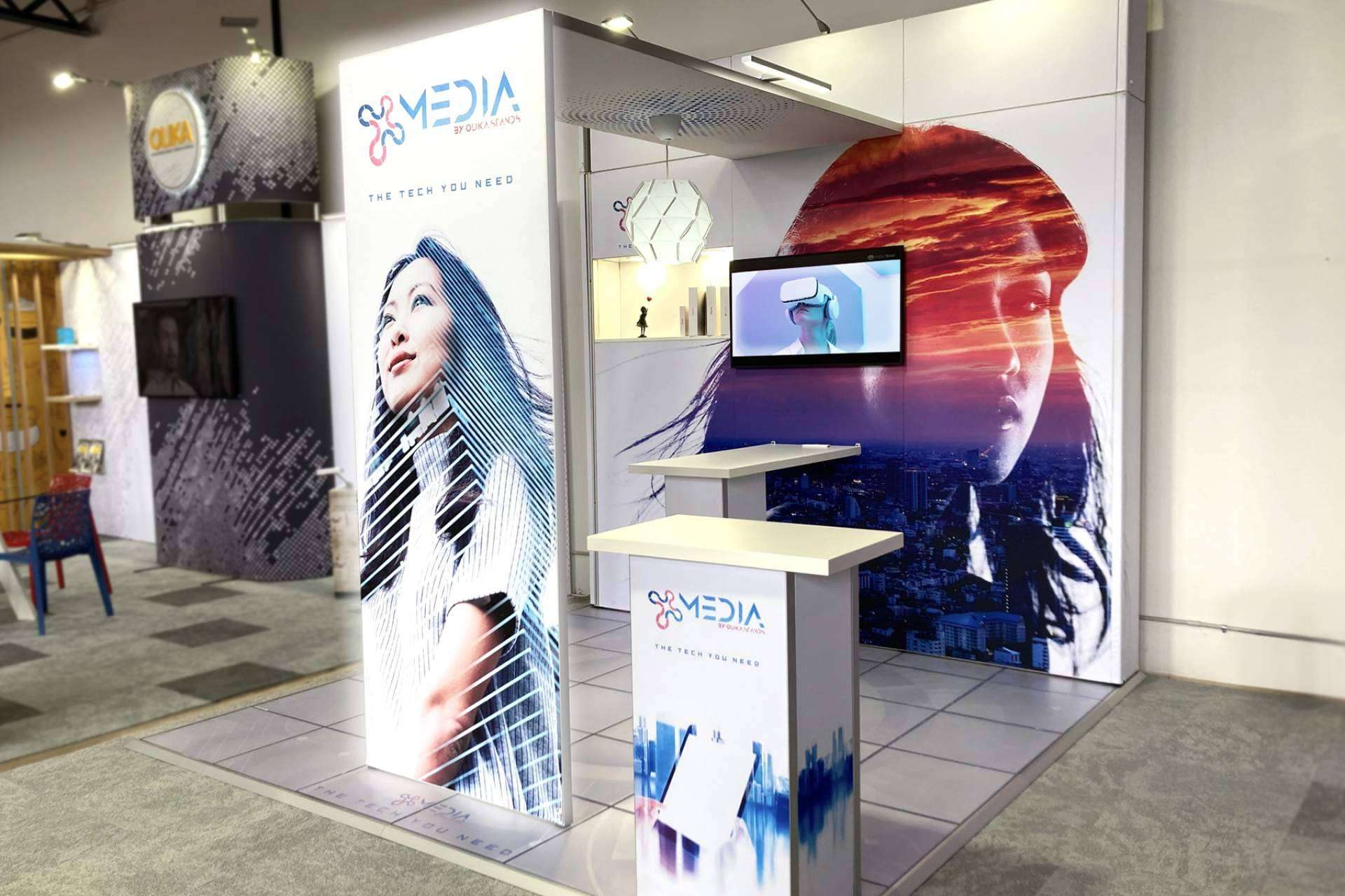 Organización de eventos y diseño estratégico de stands; recomendaciones para maximizar el impacto