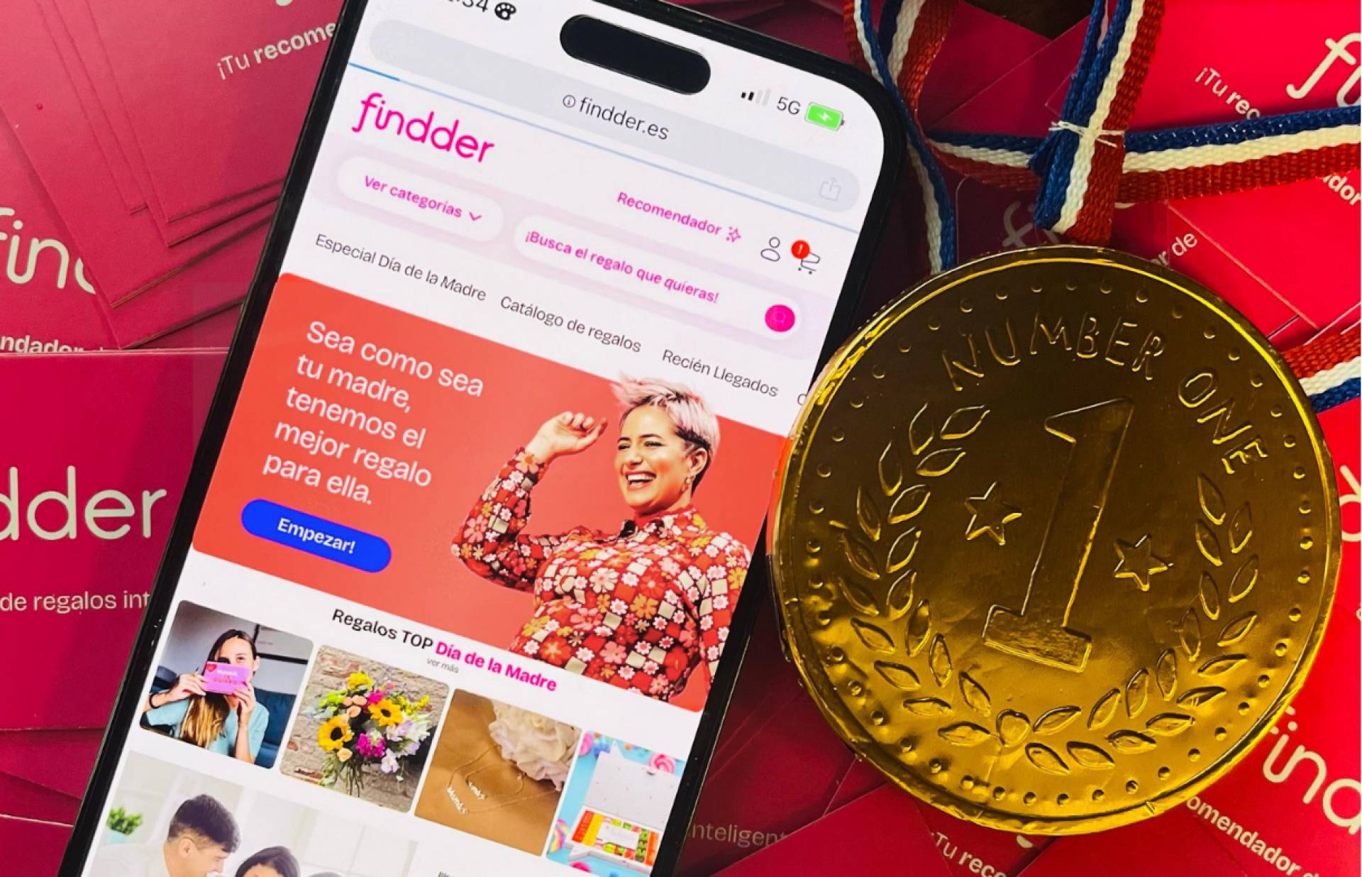 Findder revoluciona el Día de la Madre con ideas originales de regalo personalizadas con inteligencia artificial