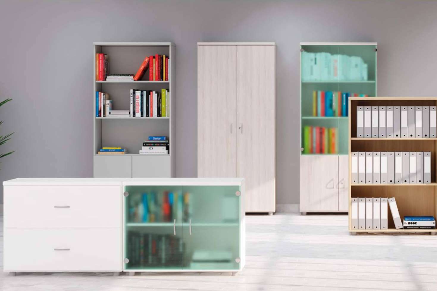 La Importancia de los armarios de oficina, eficiencia y estilo con OfficeDeco