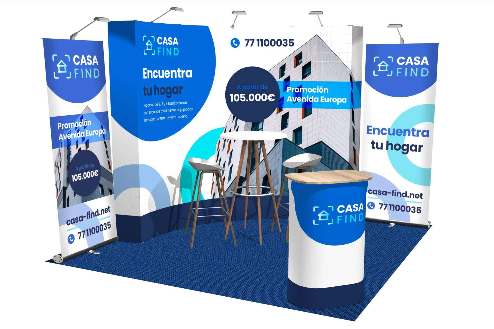 El diseño de stands sostenibles se adapta al futuro con las soluciones modulares de Olika Stands