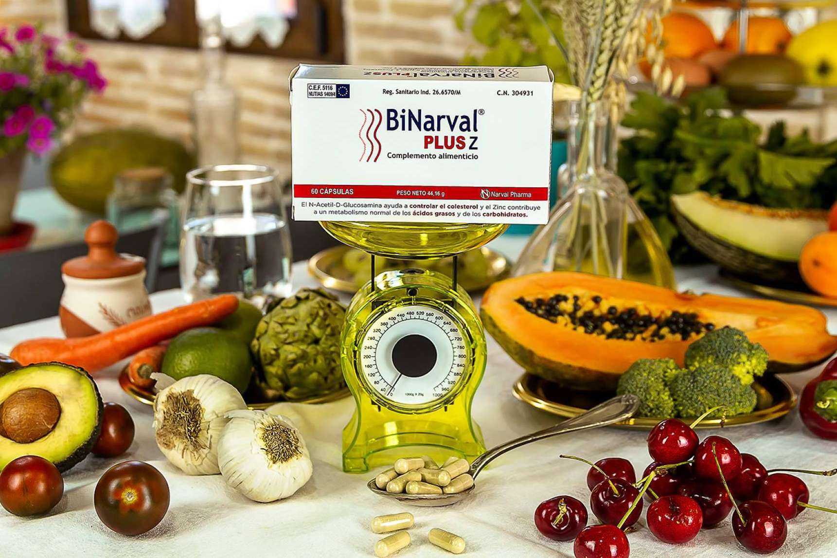 Narval Pharma presenta Binarval Plus Z, complemento para controlar peso y colesterol