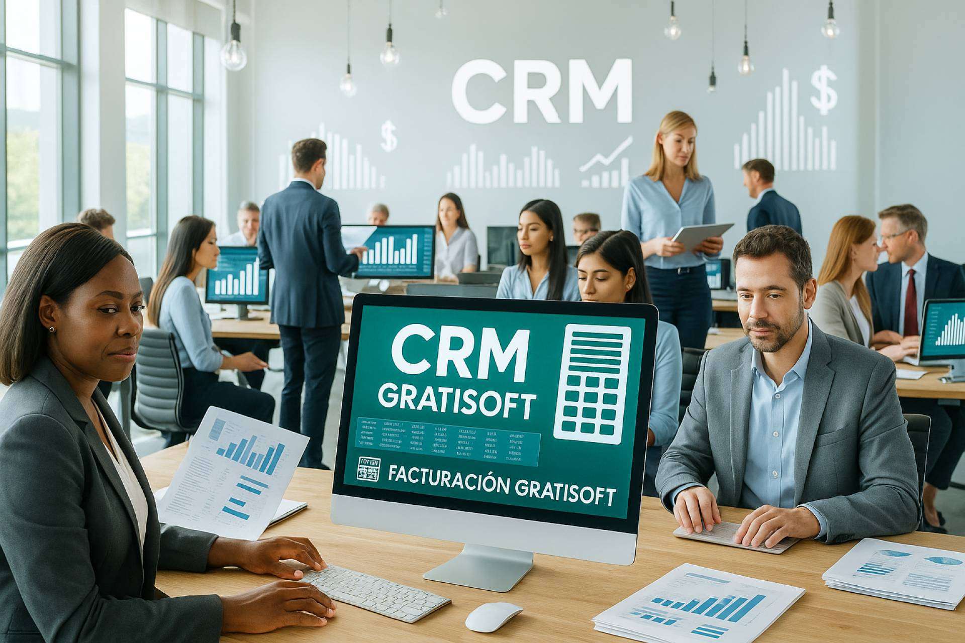 CRM, facturación y control de ventas para pymes y autónomos con la solución integral de Gratisoft