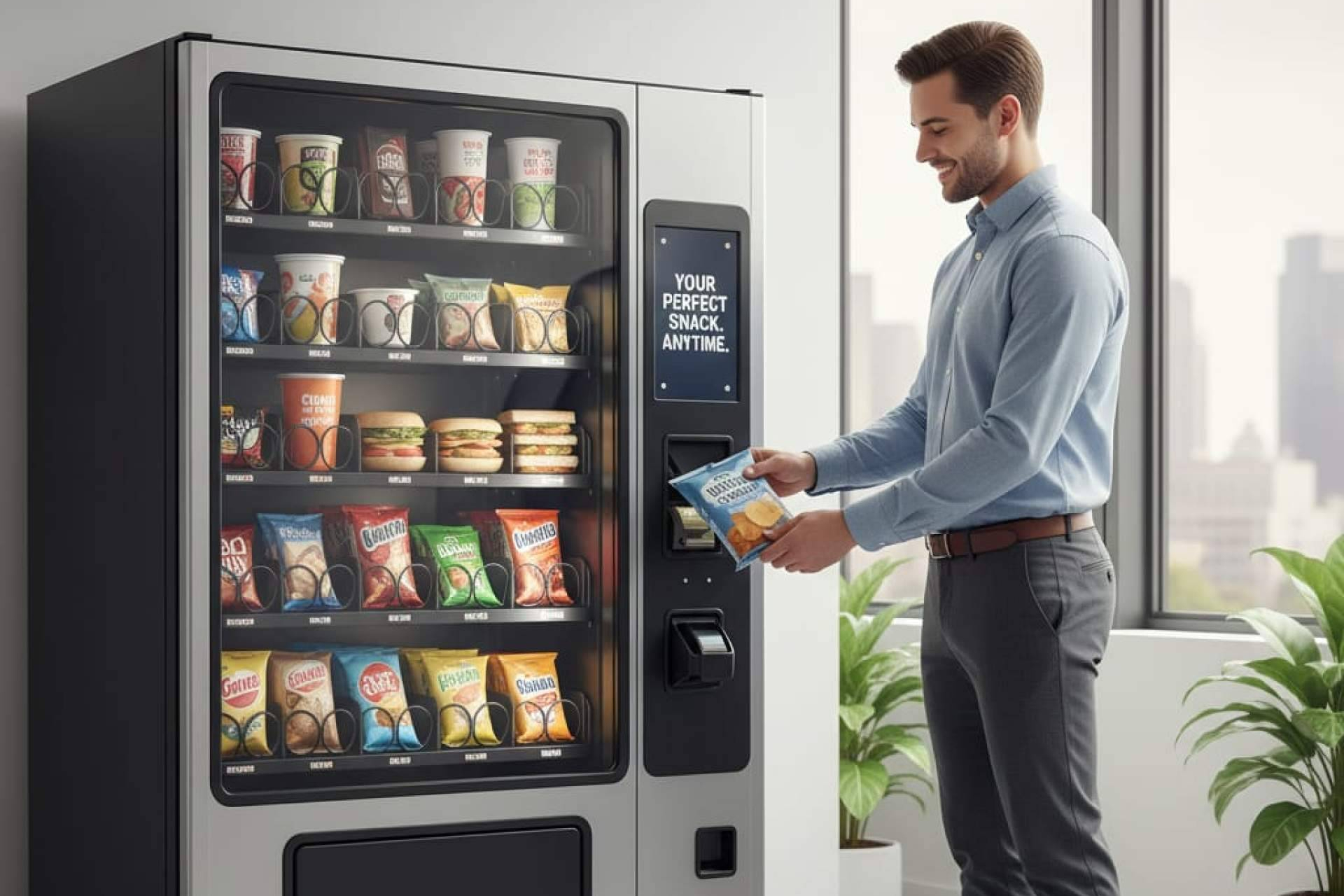 Máquinas vending a medida, C&B Señor amplía su catálogo con opciones configurables para empresas en Madrid