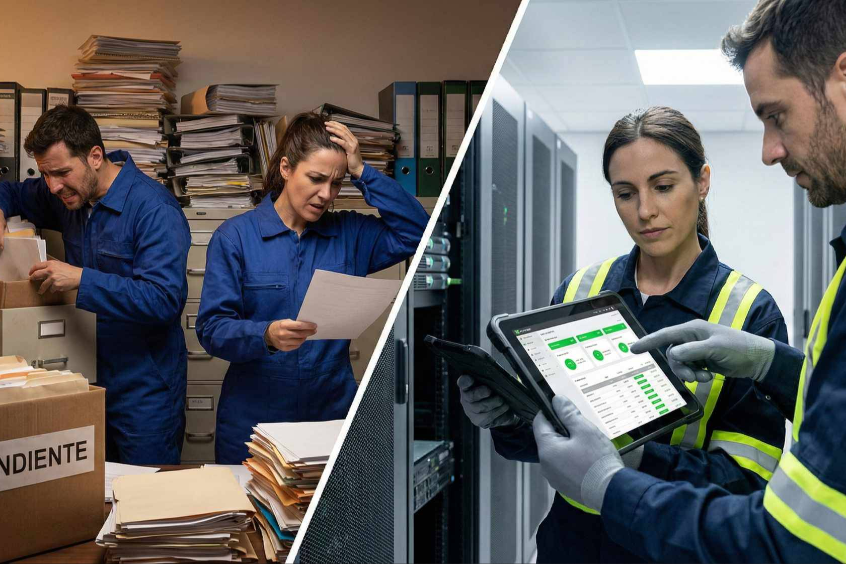 El coste oculto del papel y cómo un software de mantenimiento lo elimina