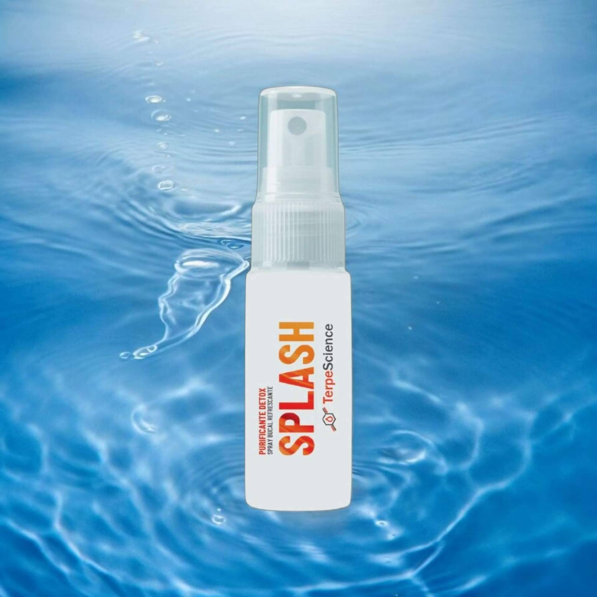 Spray bucal SPLASH, frescor inmediato con ingredientes naturales y acción antibacteriana