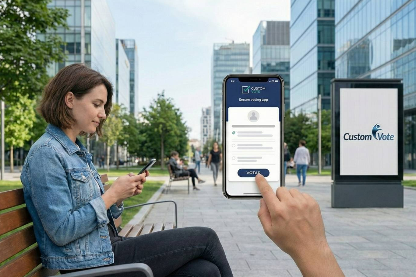 Votación electrónica segura; Custom Vote presenta una solución auditable para entornos corporativos y asociativos