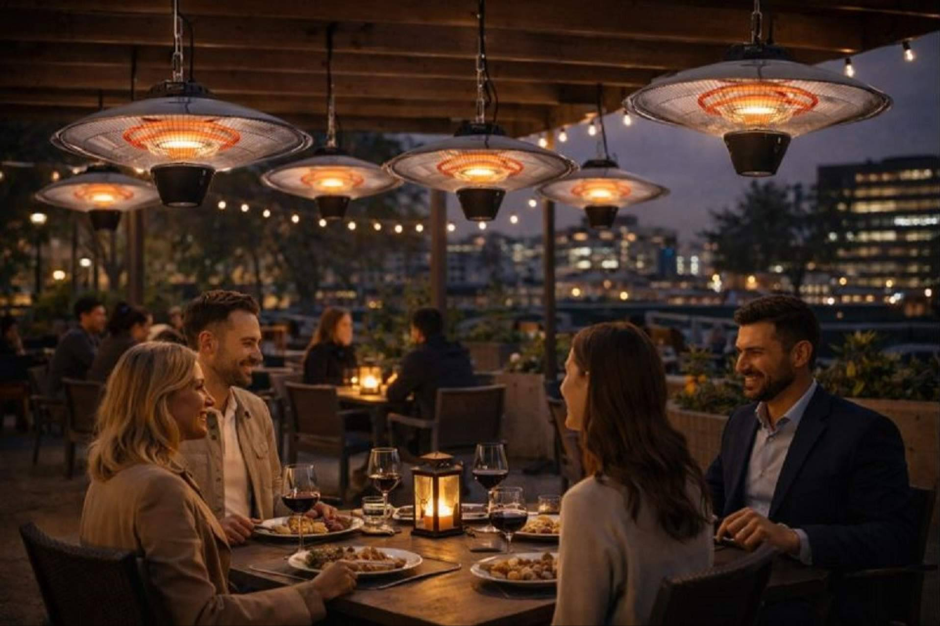 Bastilipo amplía su oferta con Prometeo, calefacción profesional para terrazas en hoteles y restauración