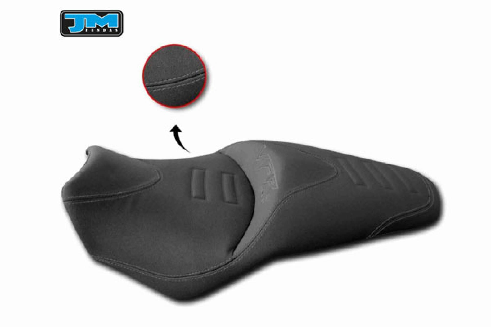 Asientos de moto confort personalizados de JM-FUNDAS para mejorar ergonomía y rendimiento en carretera