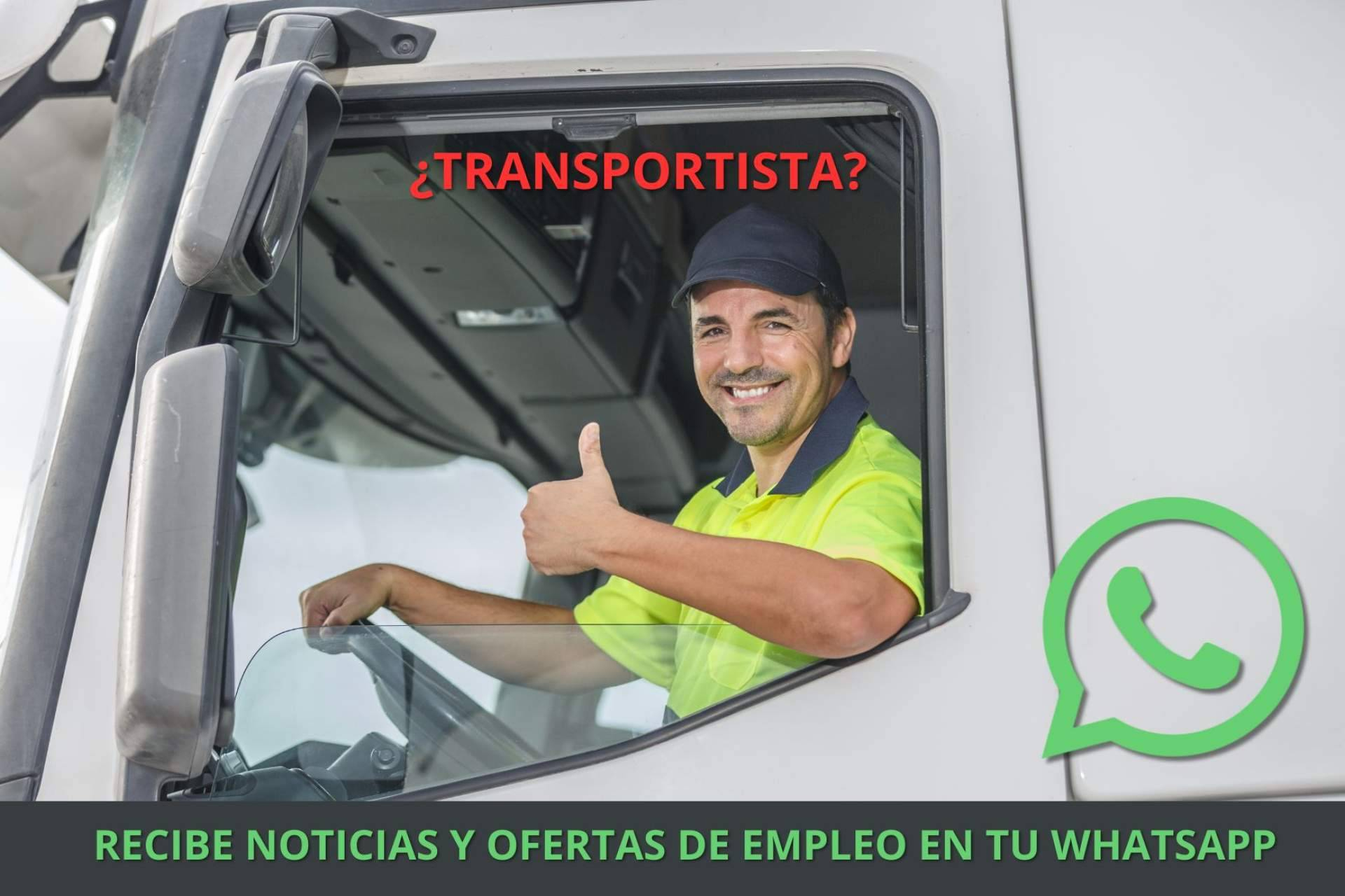WhatsApp, nuevo acceso directo a noticias de transporte por carretera y ofertas de empleo con Autónomos ¡En Ruta!