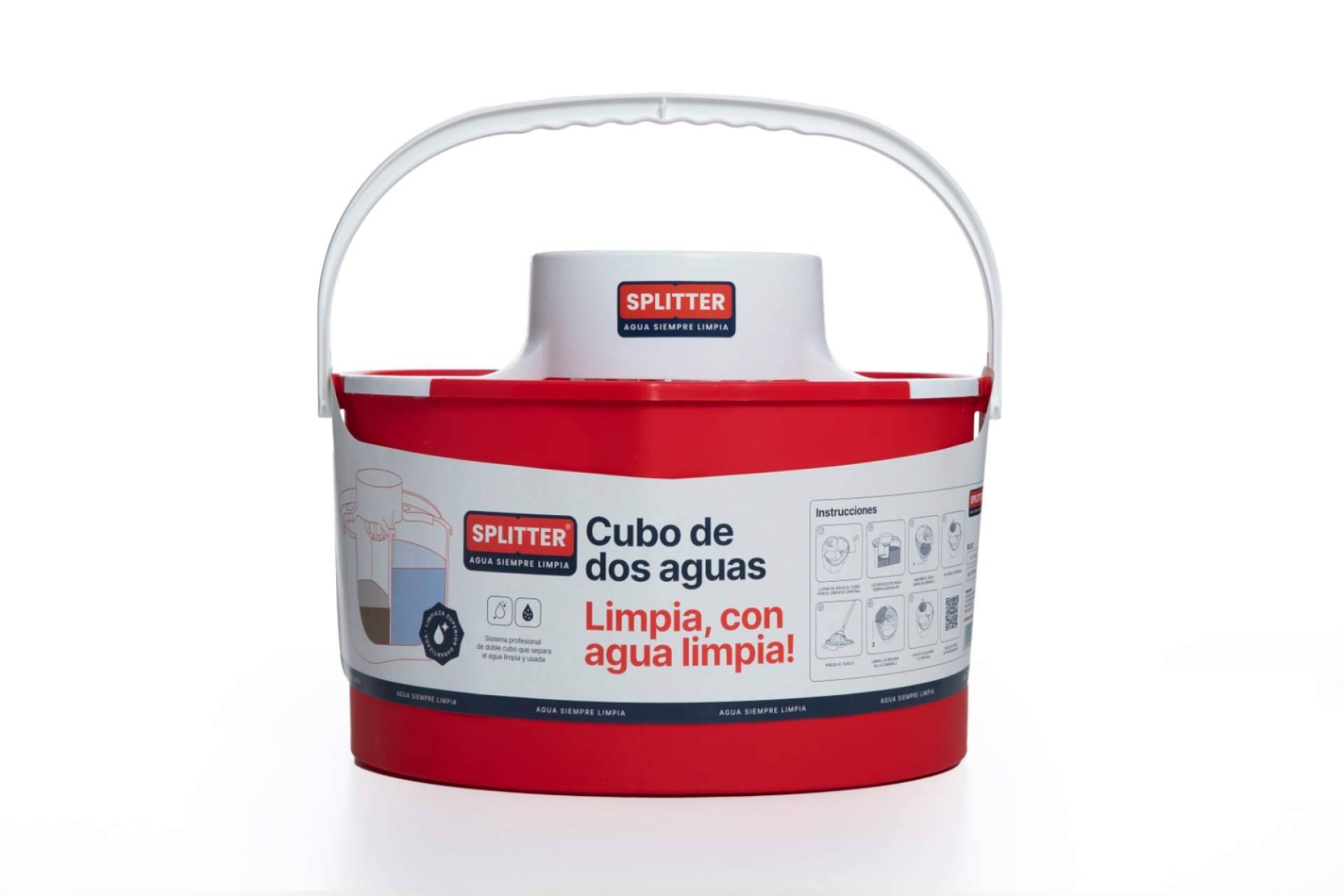 Cubo de fregar Splitter; el sistema de doble compartimento que cambia la forma de limpiar