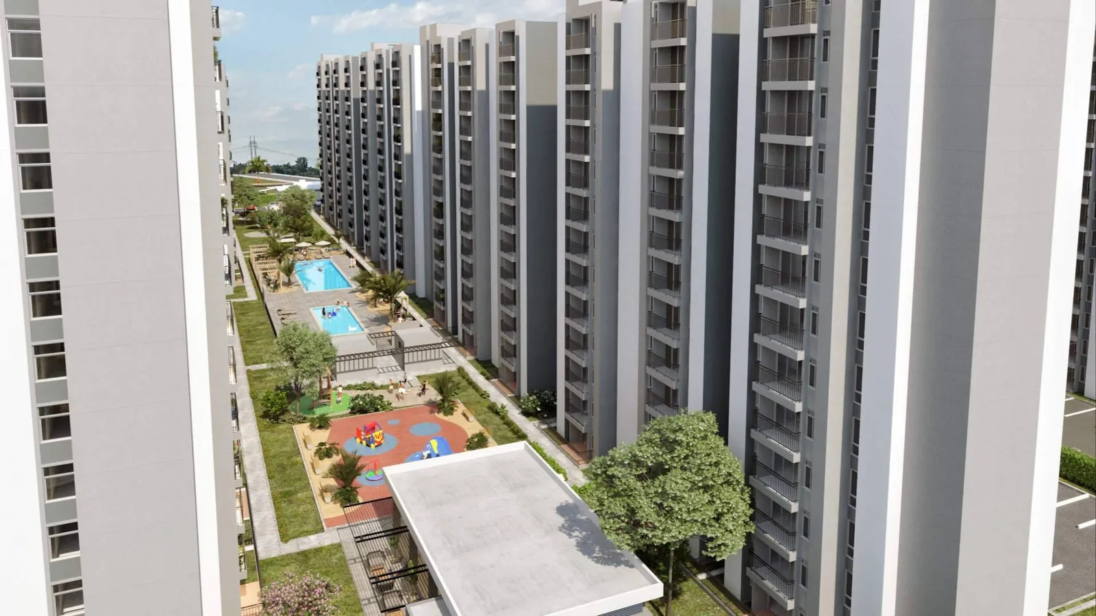 OIKOS Constructora presenta diferentes opciones de apartamentos en venta en Fusagasugá en los segmentos VIS y no VIS